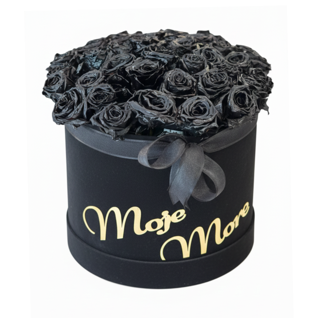 Zarafetin Koyu Tonu: Siyah Gül Aranjmanı